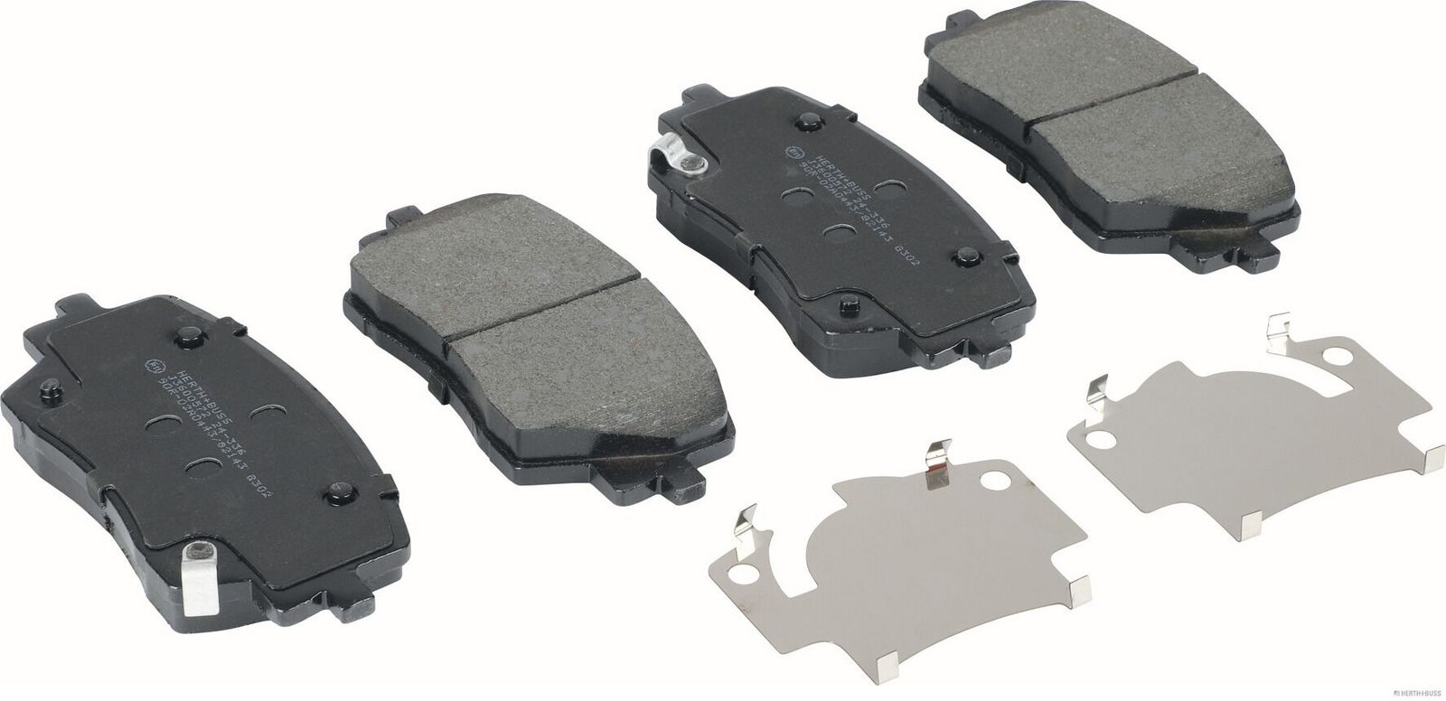 set placute frana,frana disc HERTH+BUSS JAKOPARTS J3600572