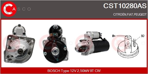Levně Startér CASCO CST10280AS