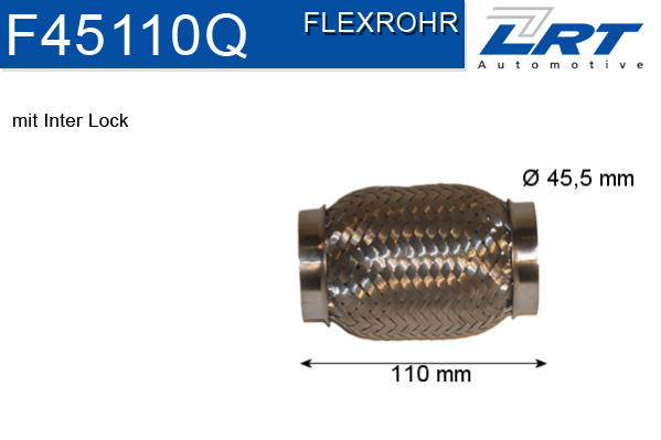 Teava flexibila, esapament LRT F45110Q