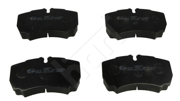 Zestaw klocków hamulcowych, hamulce tarczowe HART 227 348