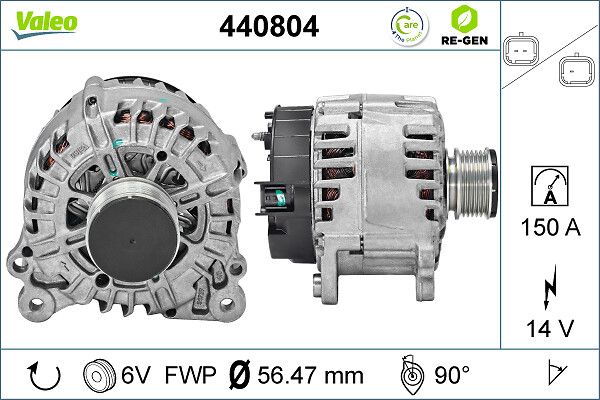 Alternator VALEO 440804