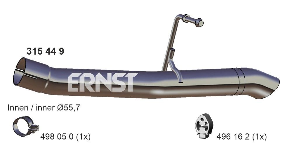 Racord evacuare ERNST 315449