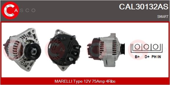 Levně generátor CASCO CAL30132AS