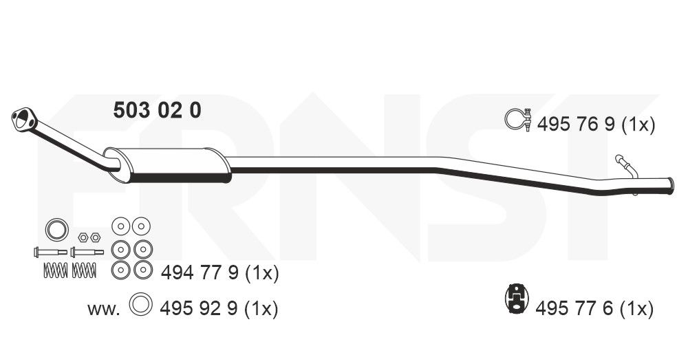 Toba esapamet intermediara ERNST 503020