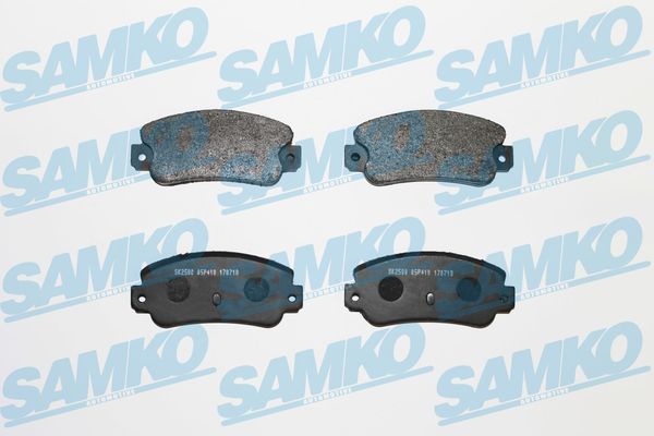 Sada brzdových destiček, kotoučová brzda SAMKO 5SP410