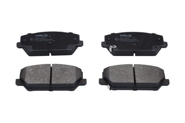 set placute frana,frana disc KAVO PARTS KBP-10123