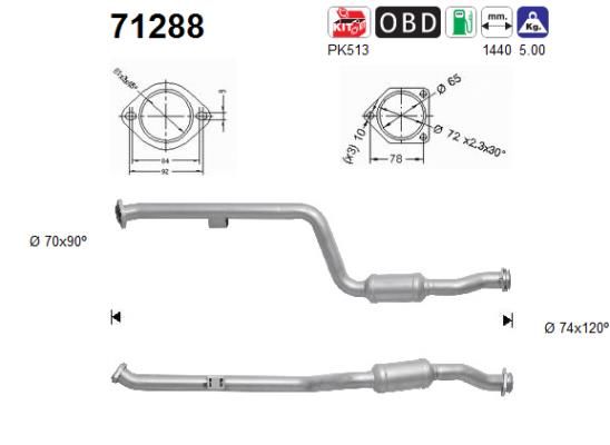Katalizator AS 71288