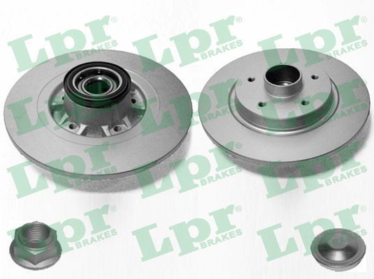 Tarcza hamulcowa LPR R1070PRCA
