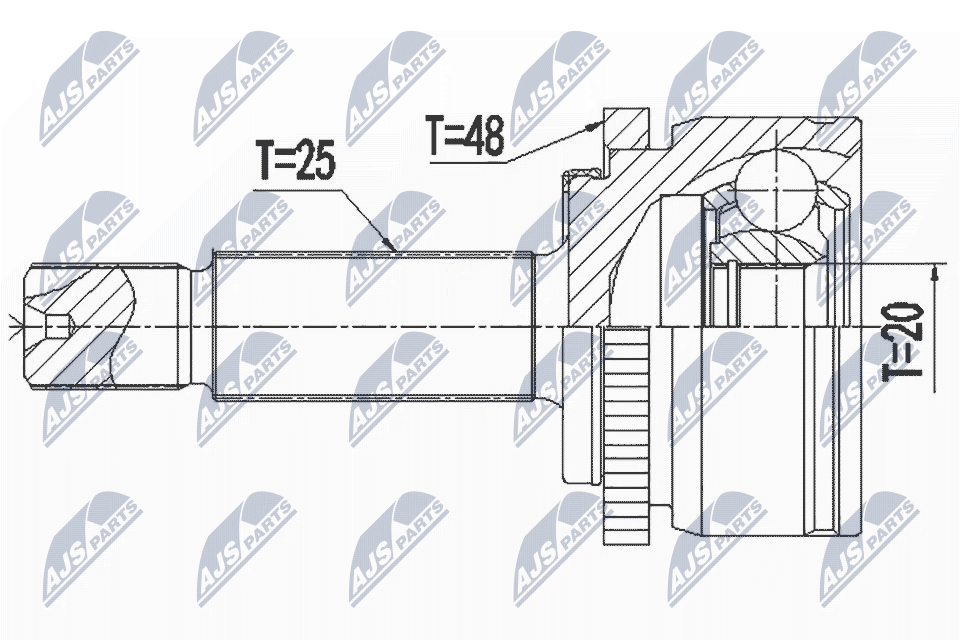 Set articulatie, planetara NTY NPZ-KA-367
