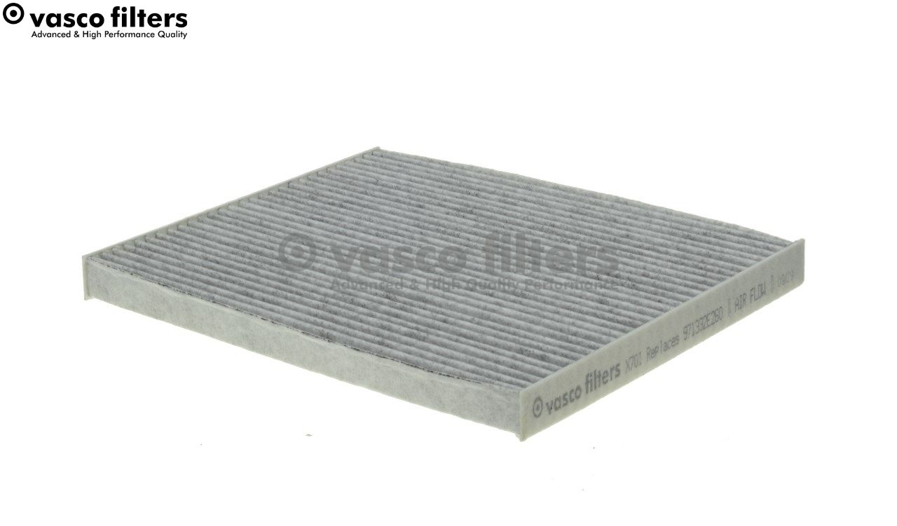 Filtr, wentylacja przestrzeni pasażerskiej DAVID VASCO X701