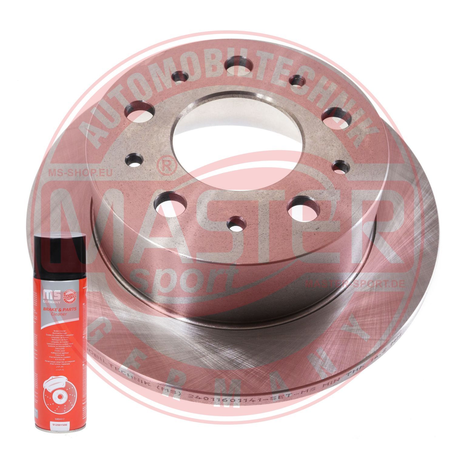 Tarcza hamulcowa MASTER-SPORT GERMANY 24011601141-PCS-MSP