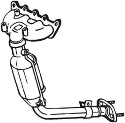 Katalizator BOSAL 55198679