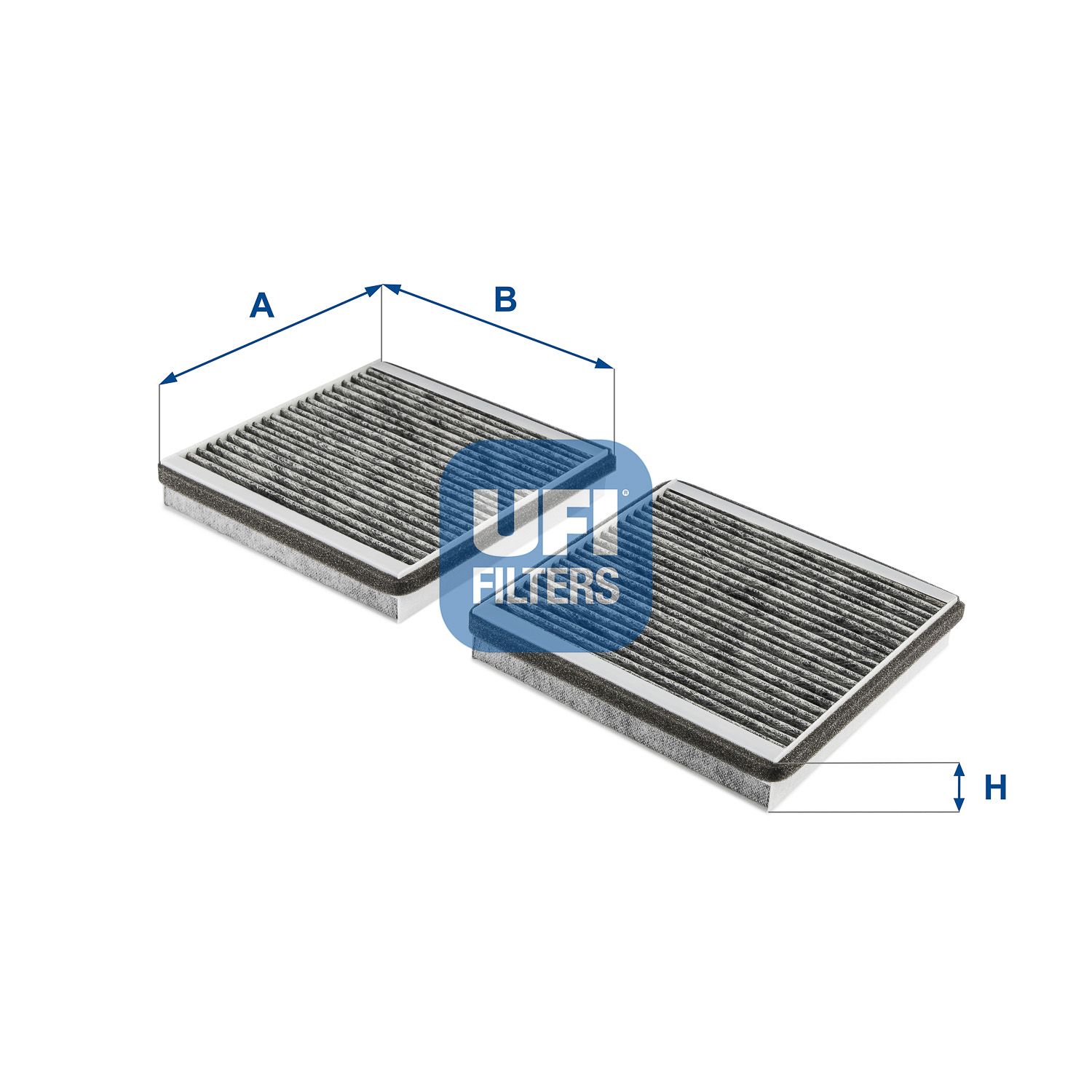 Filtr, wentylacja przestrzeni pasażerskiej UFI 54.252.00