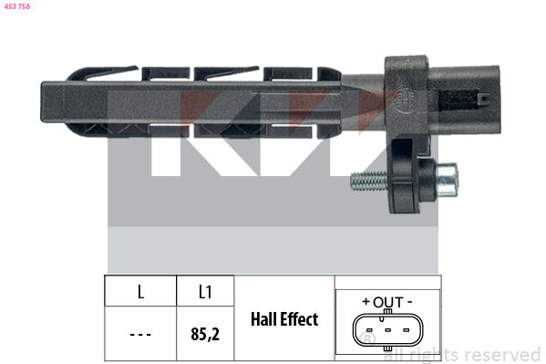 Generator impulsów, wał korbowy KW 453 758