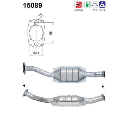 Katalizator AS 15089