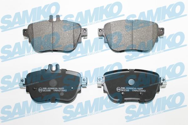 Sada brzdových destiček, kotoučová brzda SAMKO 5SP2042