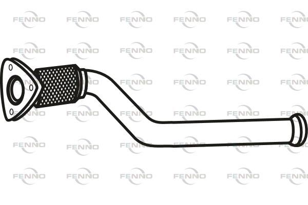 Rura wydechowa FENNO P5132