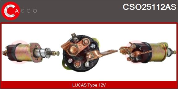 Elektromagnetický spínač, startér CASCO CSO25112AS