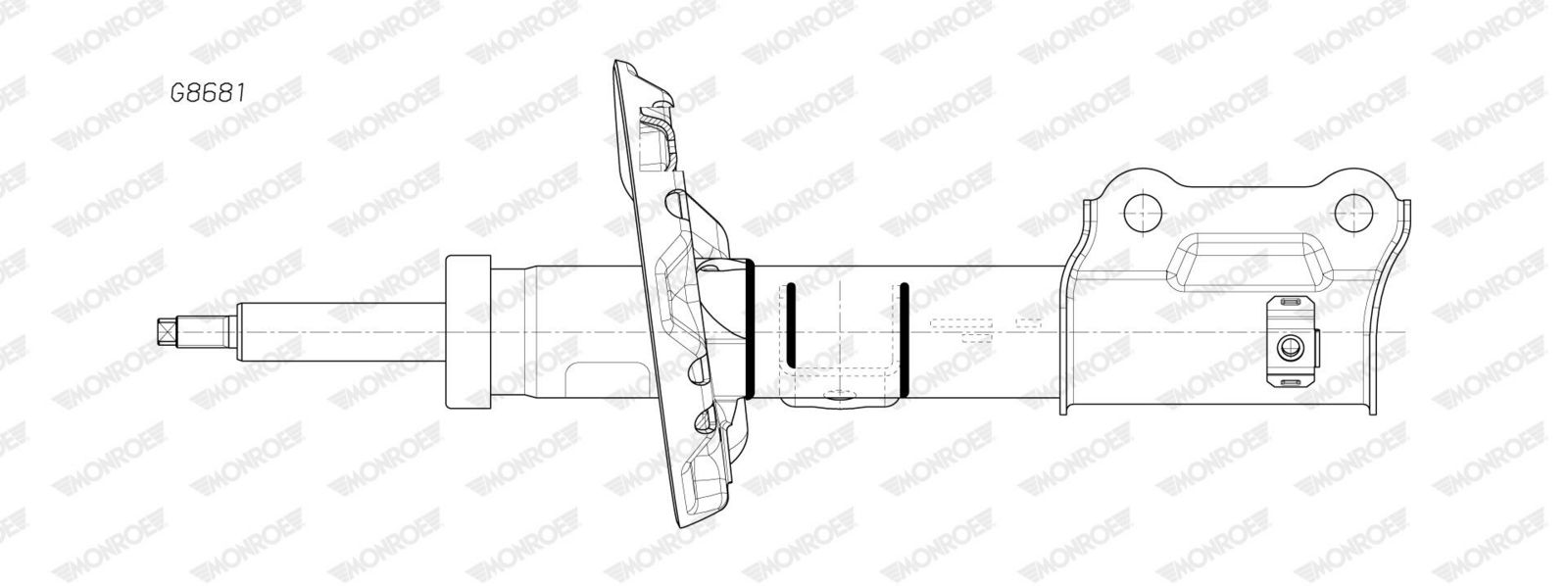 amortizor MONROE G8681