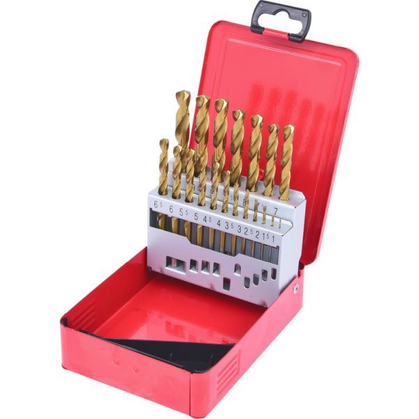 E-shop Sada špirálových vrtákov do kovu KS TOOLS 330.4610