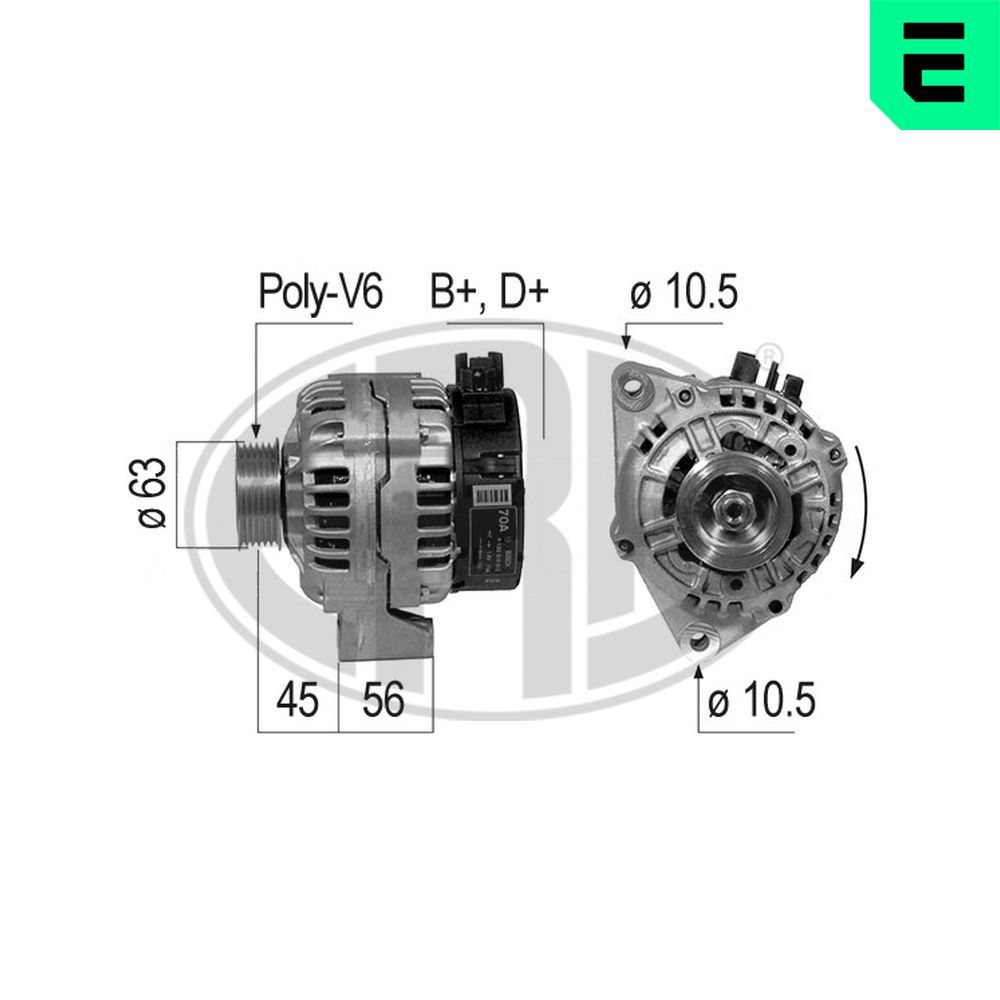 Generator / Alternator ERA 210216A