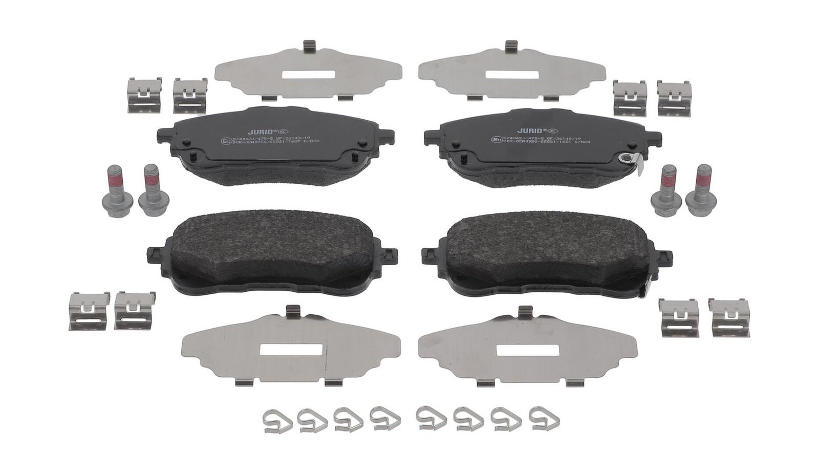 Piduriklotsi komplekt,ketaspidur