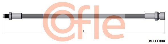 Przewód hamulcowy elastyczny COFLE 92.BH.FE004