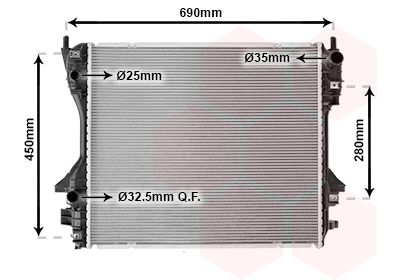 Radiateur, refroidissement du moteur
