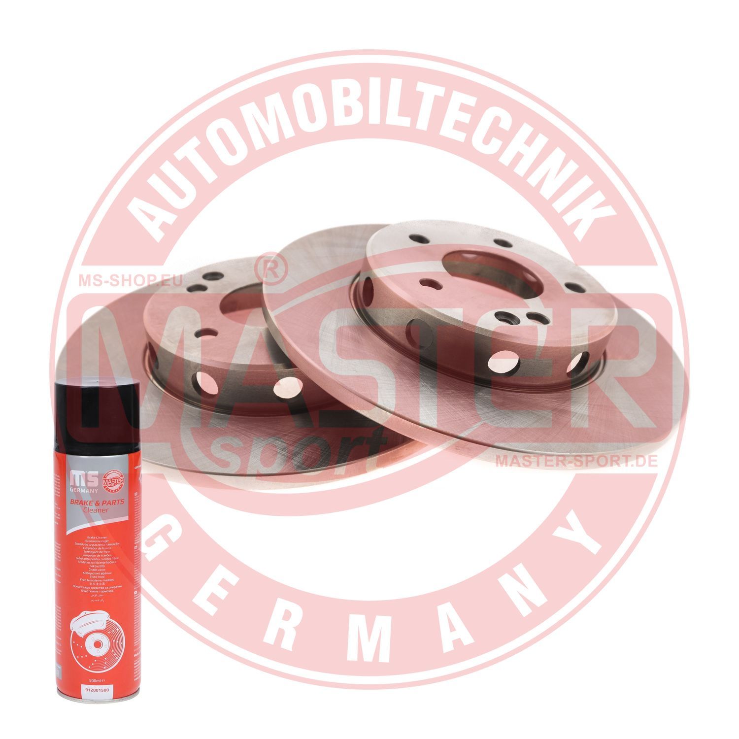 Tarcza hamulcowa MASTER-SPORT GERMANY 24011201281-SET-MSP