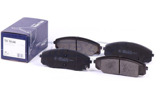 Levně Sada brzdových destiček, kotoučová brzda TOMEX Brakes 19-68