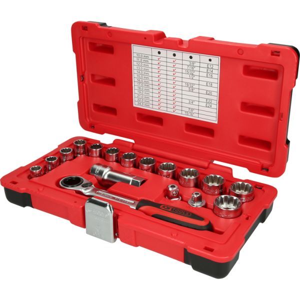 Set chei tubulare KS TOOLS 916.4050