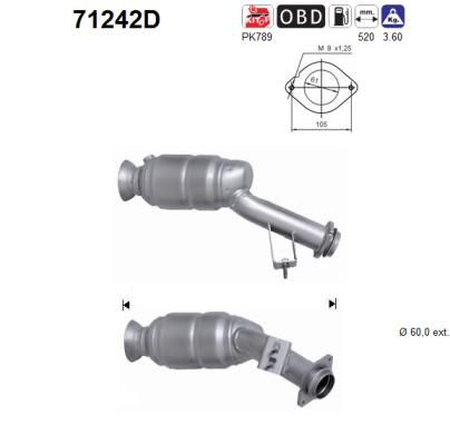 Katalizator AS 71242D