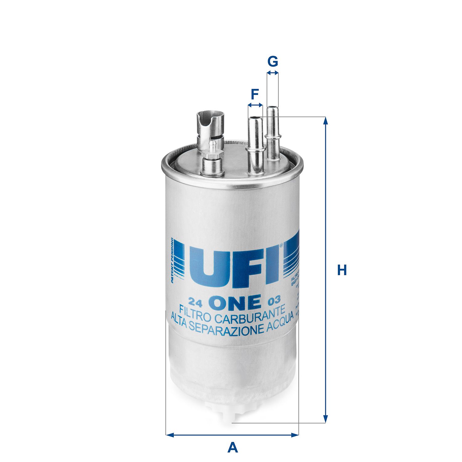 Palivový filtr UFI 24.ONE.03