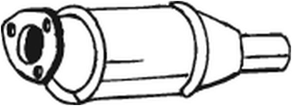 Katalizator KLOKKERHOLM 6K0131701G