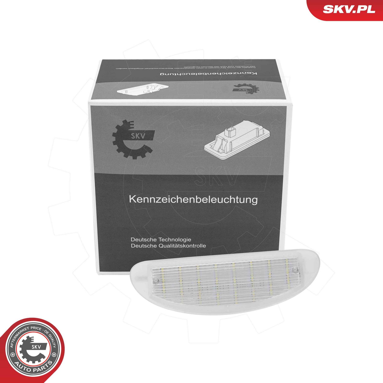 Iluminare numar de circulatie ESEN SKV 72SKV609