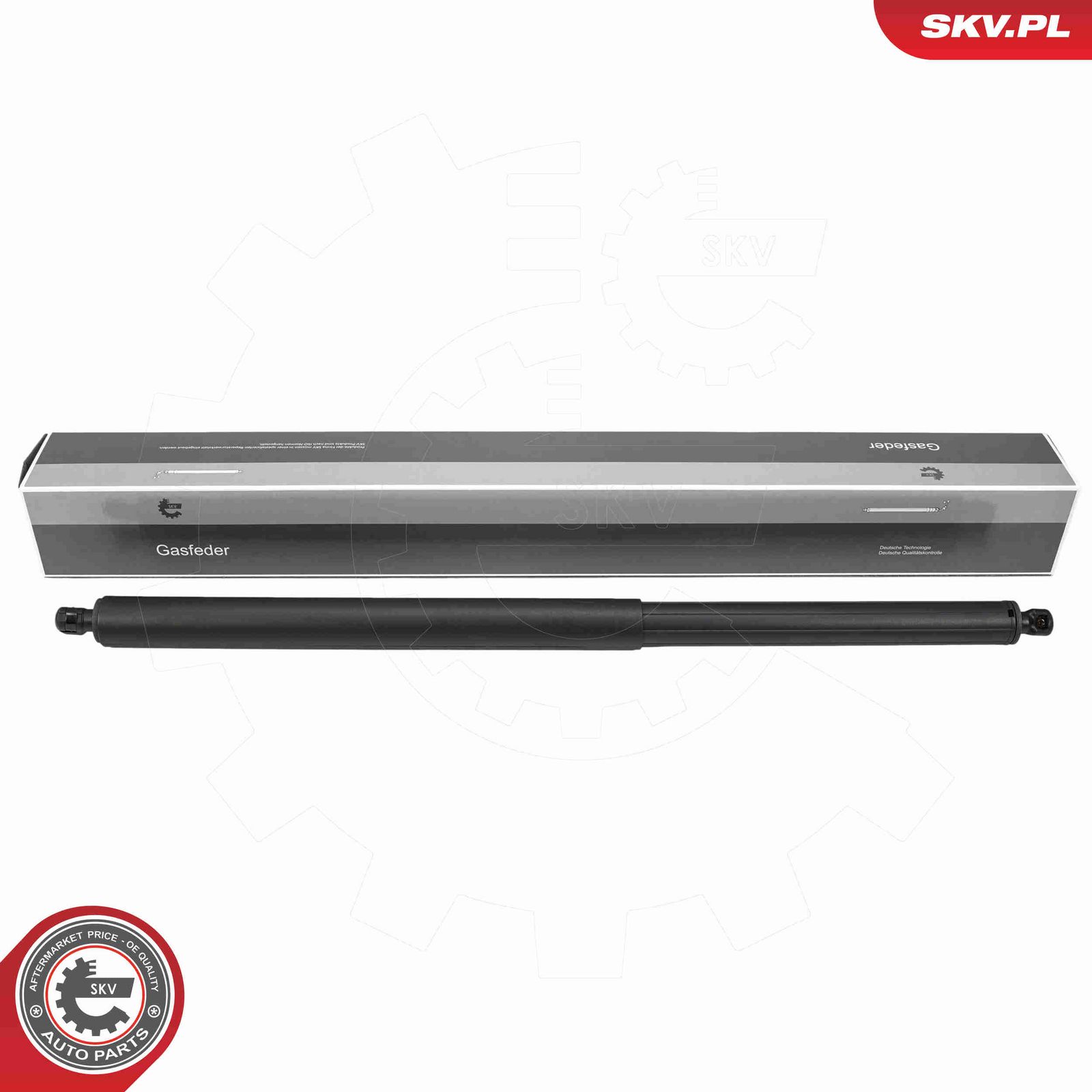 Газовая пружина, крышка багажник