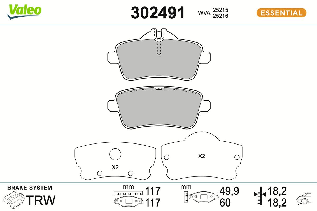 Piduriklotsi komplekt,ketaspidur