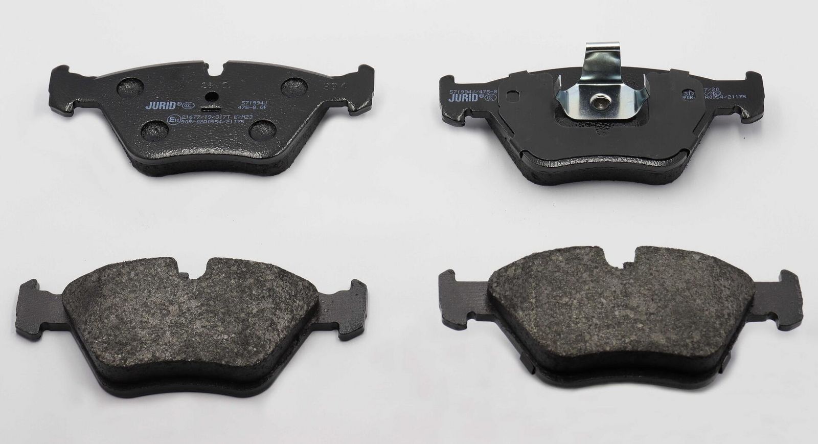 set placute frana,frana disc JURID 571994J