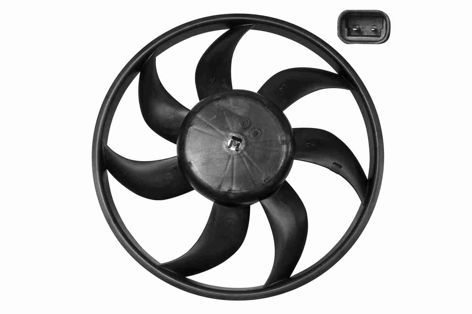 Ventilateur, refroidissement du moteur