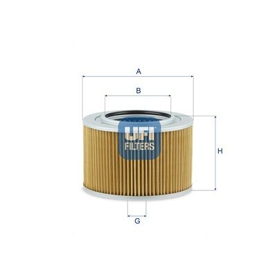 Filtru, sistem hidraulic primar UFI 82.155.00