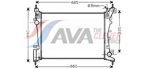 Радиатор, охлаждение двигателя