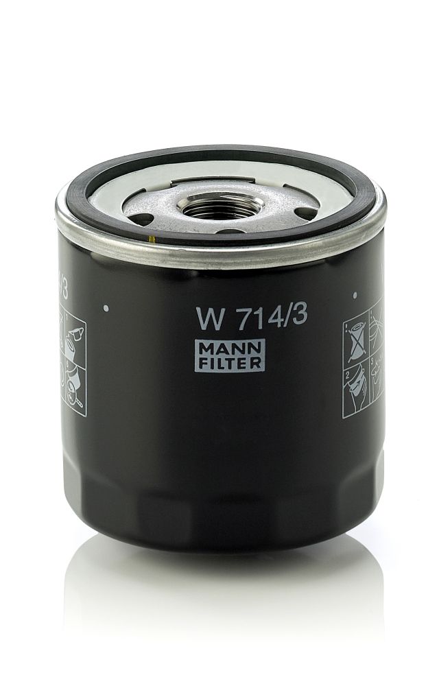 Olejový filter MANN-FILTER W 714/3