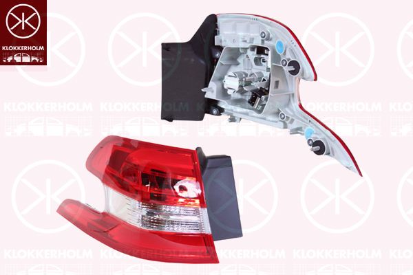 Lampa tylna zespolona KLOKKERHOLM 55280705A1