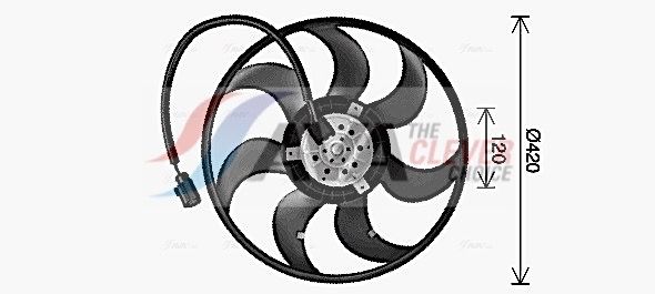 Вентилятор, охлаждение двигателя