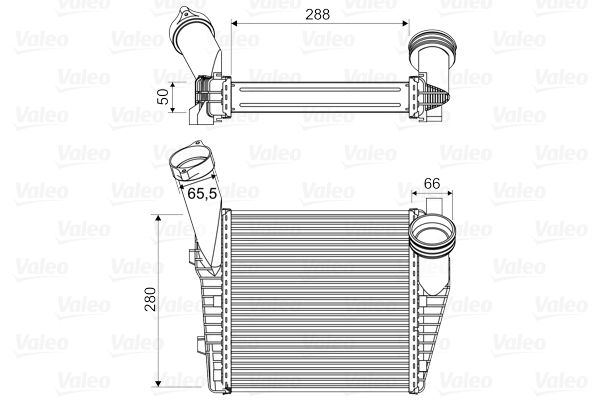 Chladič turba VALEO 818814