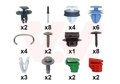 Set montaj, bara protectie VAN WEZEL 4092793