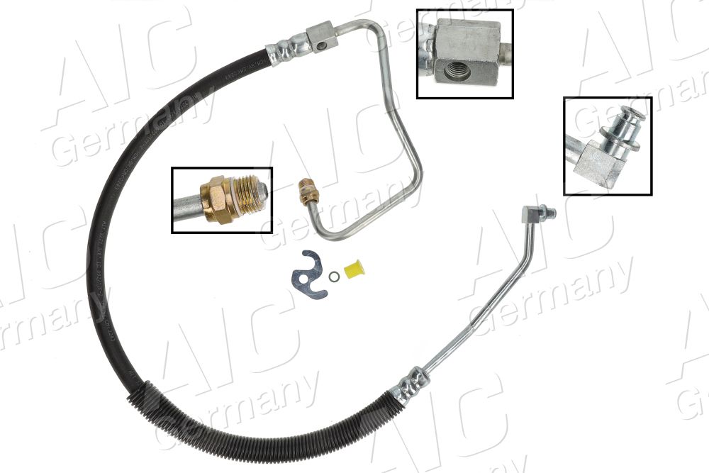 Гидравлический шланг, рулевое управление