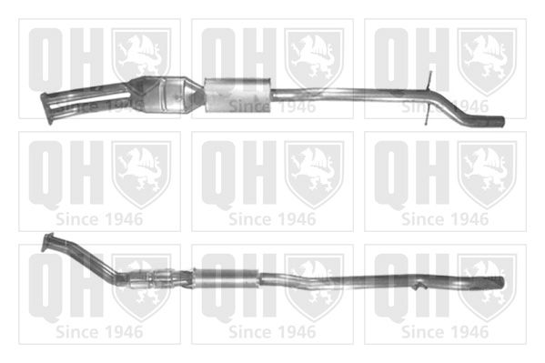 Katalizator QUINTON HAZELL QCAT91180H