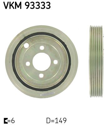 Koło pasowe, wał korbowy SKF VKM 93333