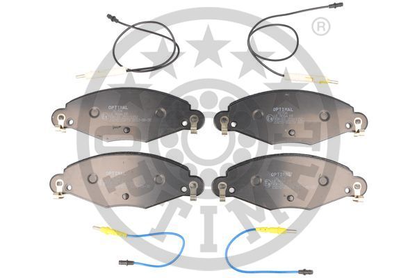 Zestaw klocków hamulcowych, hamulce tarczowe OPTIMAL BP-82704